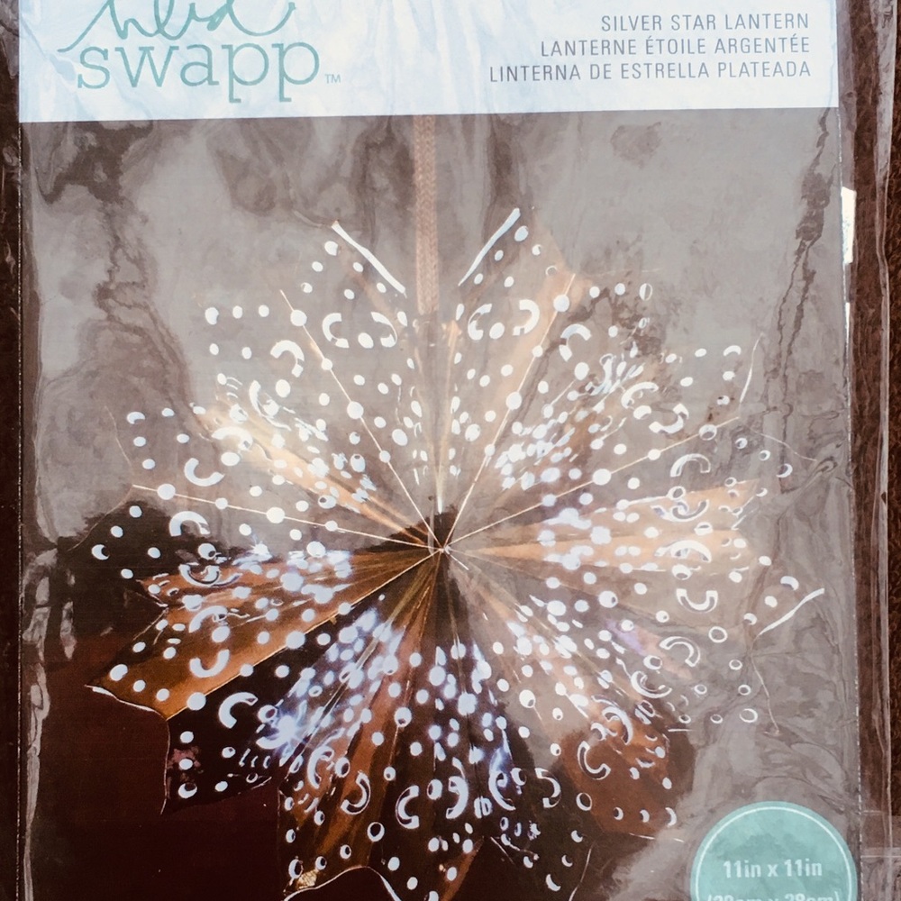 Heidi Swapp Paper Lantern Five Point Star